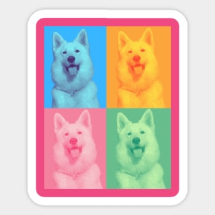 Pop Art Dogs Sticker